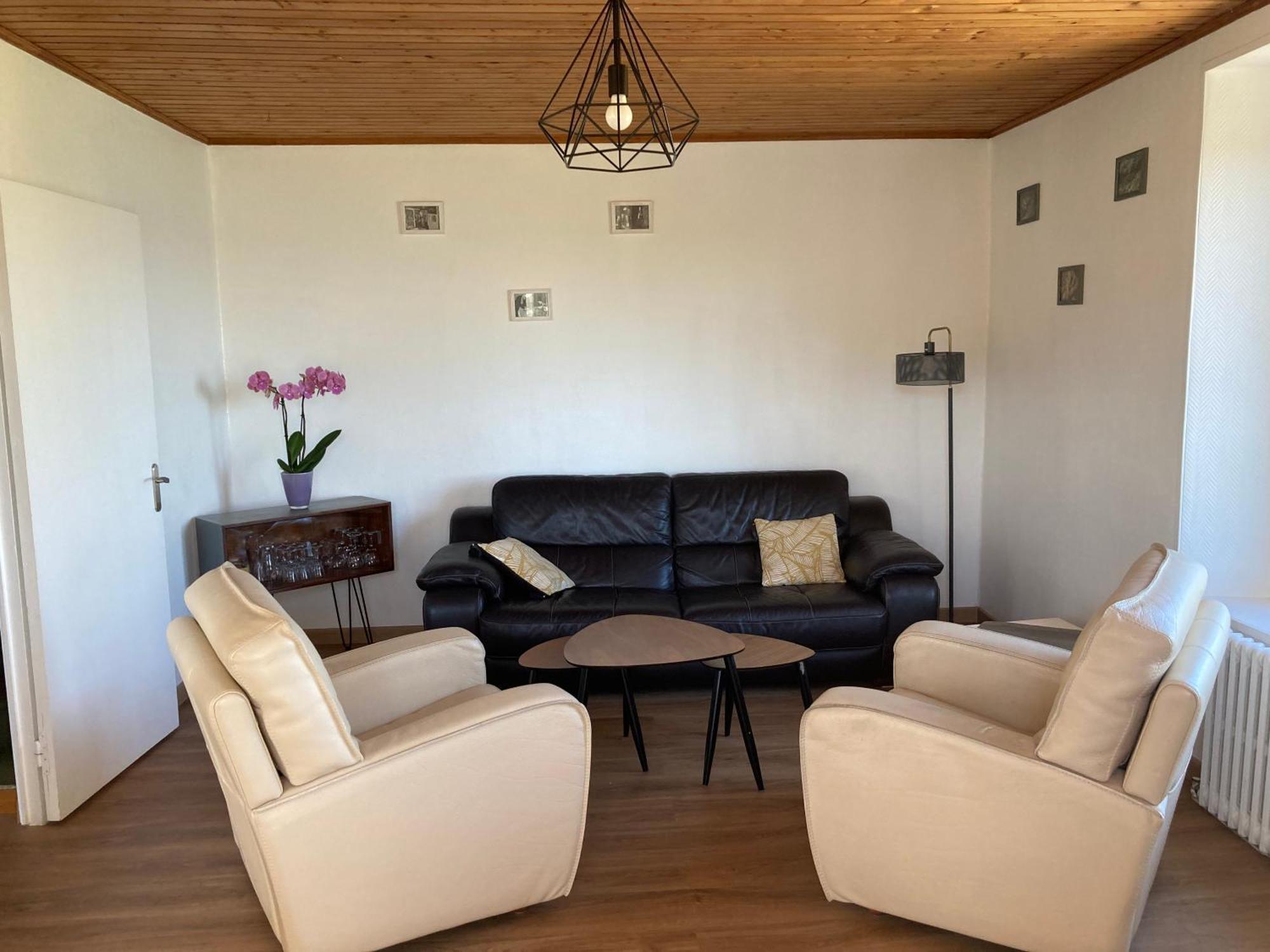Roscanvel: Duplex Dans Maison Vue Mer Lägenhet Exteriör bild